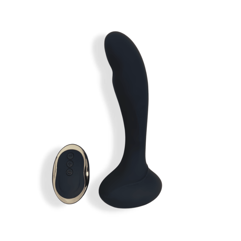 Vibrating Black Dildo