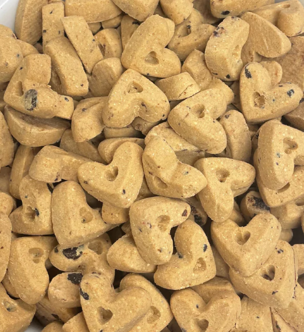 BeyondWhiskers peanut butter carob dog cookies