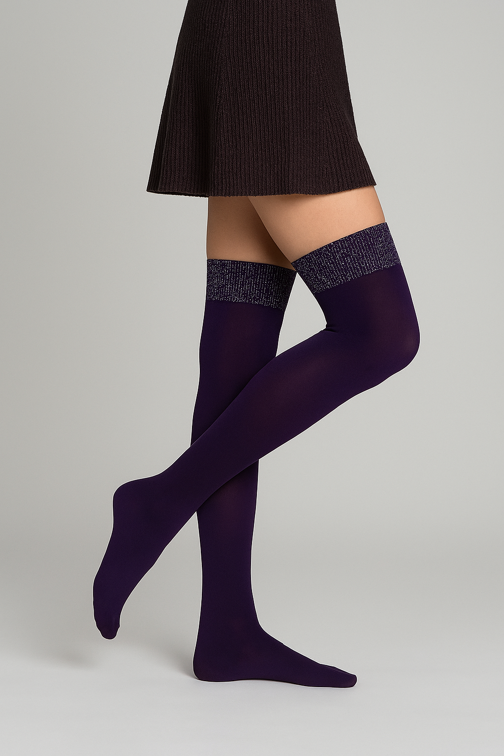Knee Highs Conte Trendy - with Lurex