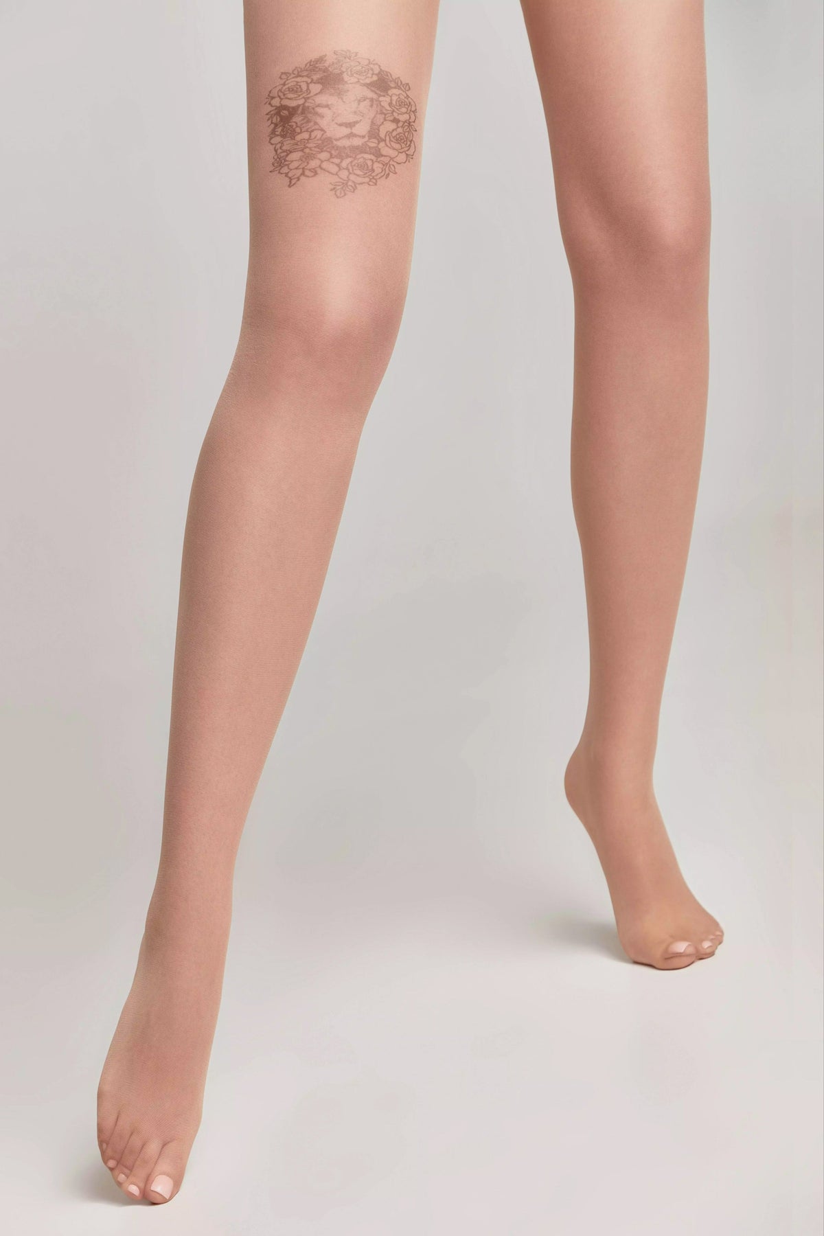 Fantasy Tights Conte Lion - Tattoo Design